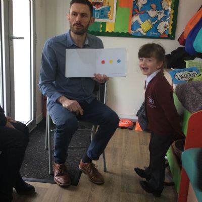 The Little Library Van visits Co-op Academy Glebe