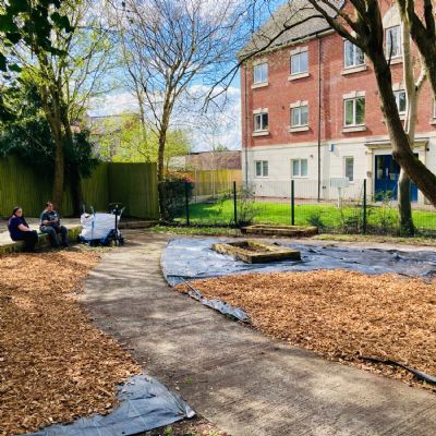 Volunteers from Water Plus help transform eco garden at Co-op Academy Grove Photos